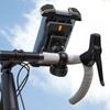 QX-25A Bicycle Handlebar Phone Mount 360 Degree Rotation Shockproof Navigation Holder for Motorcycle