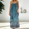 Women's Casual, Fashionable And Retro Printed Dress