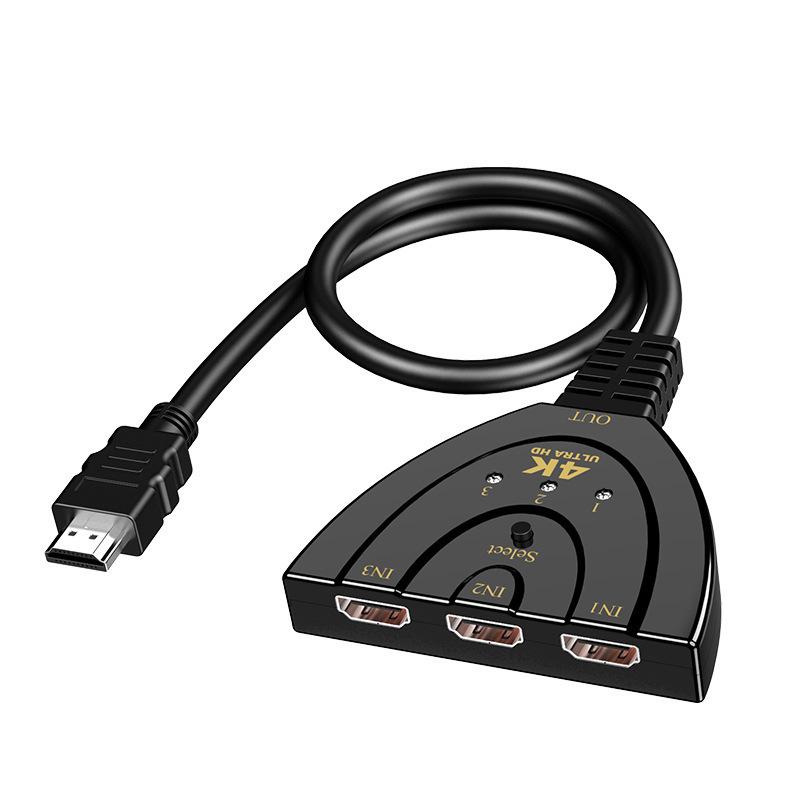 4K HDMI Splitter 2 Ports Bi-directional HDMI Switcher 1 in 2 Out HDMI Converter 3D HDR HDCP For PS4 Xbox HDTV Switcher Adapter 4