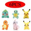 Cute Pikachu Plush Toy Pokemon Charmander Squirtle Bulbasaur Stuffed Doll Eevee Scorbunny Gengar Snorlax Christmas Gifts