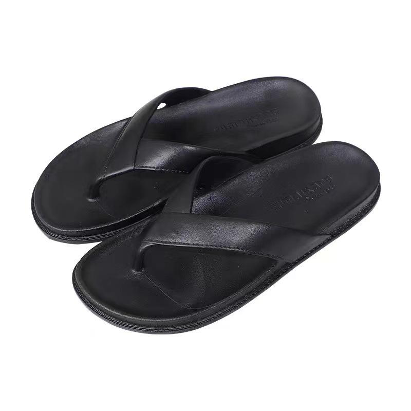 Unisex Non-Slip Flip-Flops: Summer Flat Bottom Beach Sandals for Couples