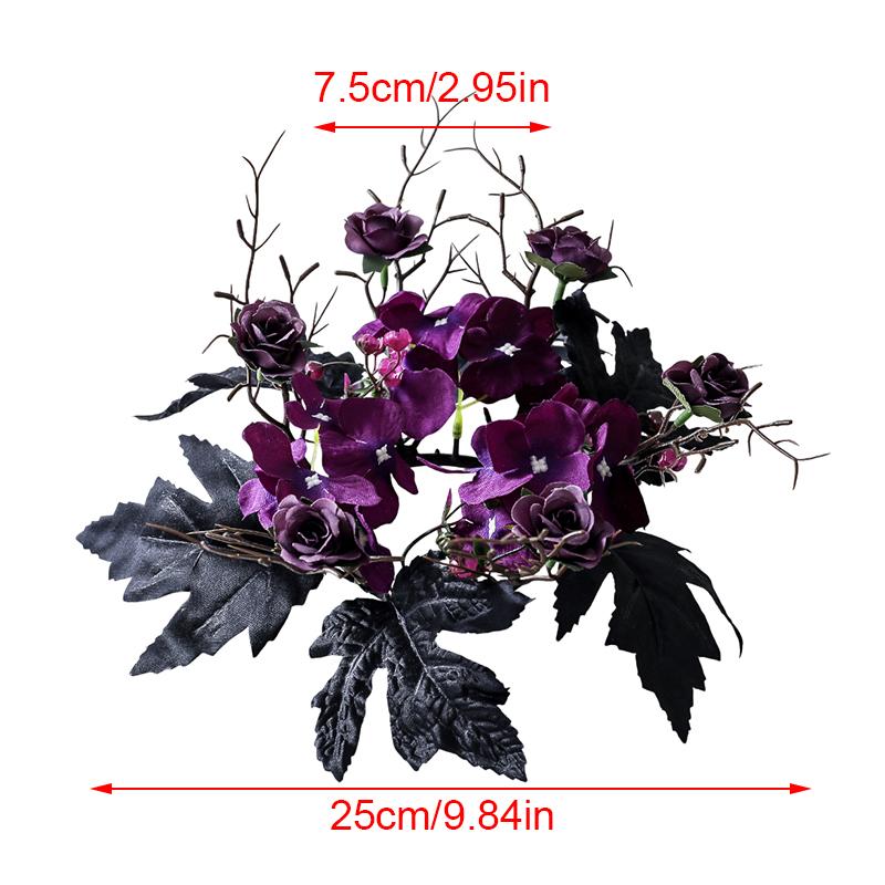 

1 шт. Легкий венок Хэллоуин Украшения Мини-венки для жуткой вечеринки Доступно несколько вариантов