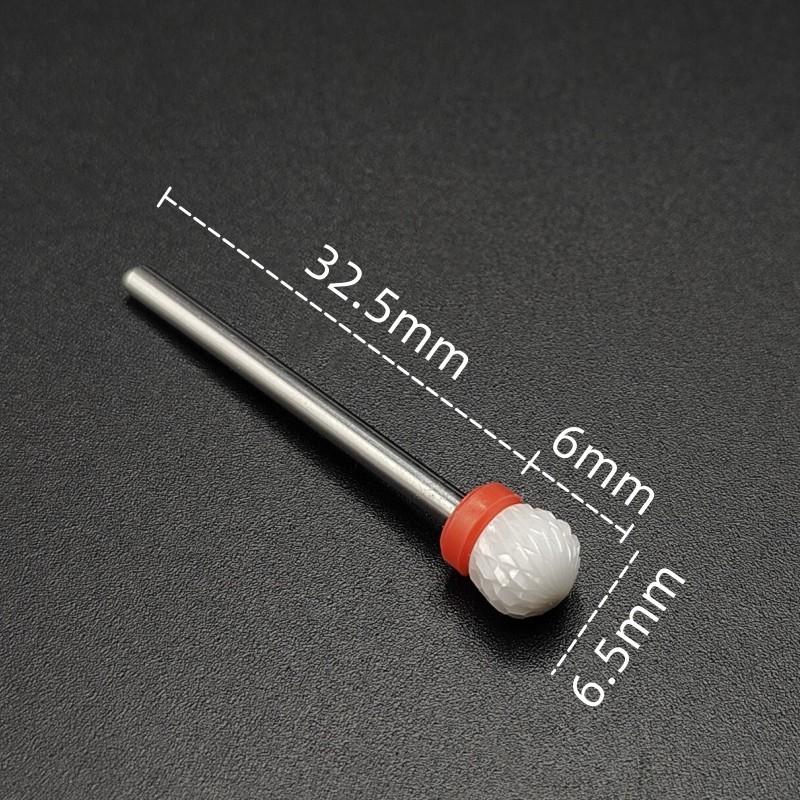 1 Piece Ceramic Nail Art Drill Rotary Cutter Cleaning Device for Nail Art Machine Accessories Removal Nail Gel Tool