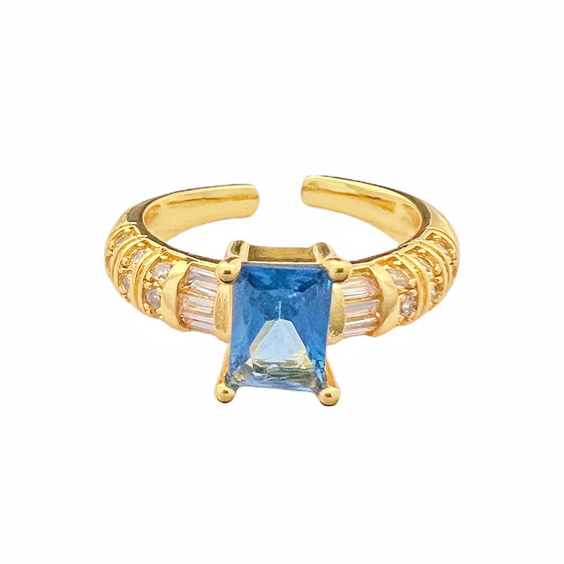 Medieval Court Style Hollow Pattern Fashion Open Ring Female Sweet Cool Lace Light Luxury High Sense Index Finger Ring