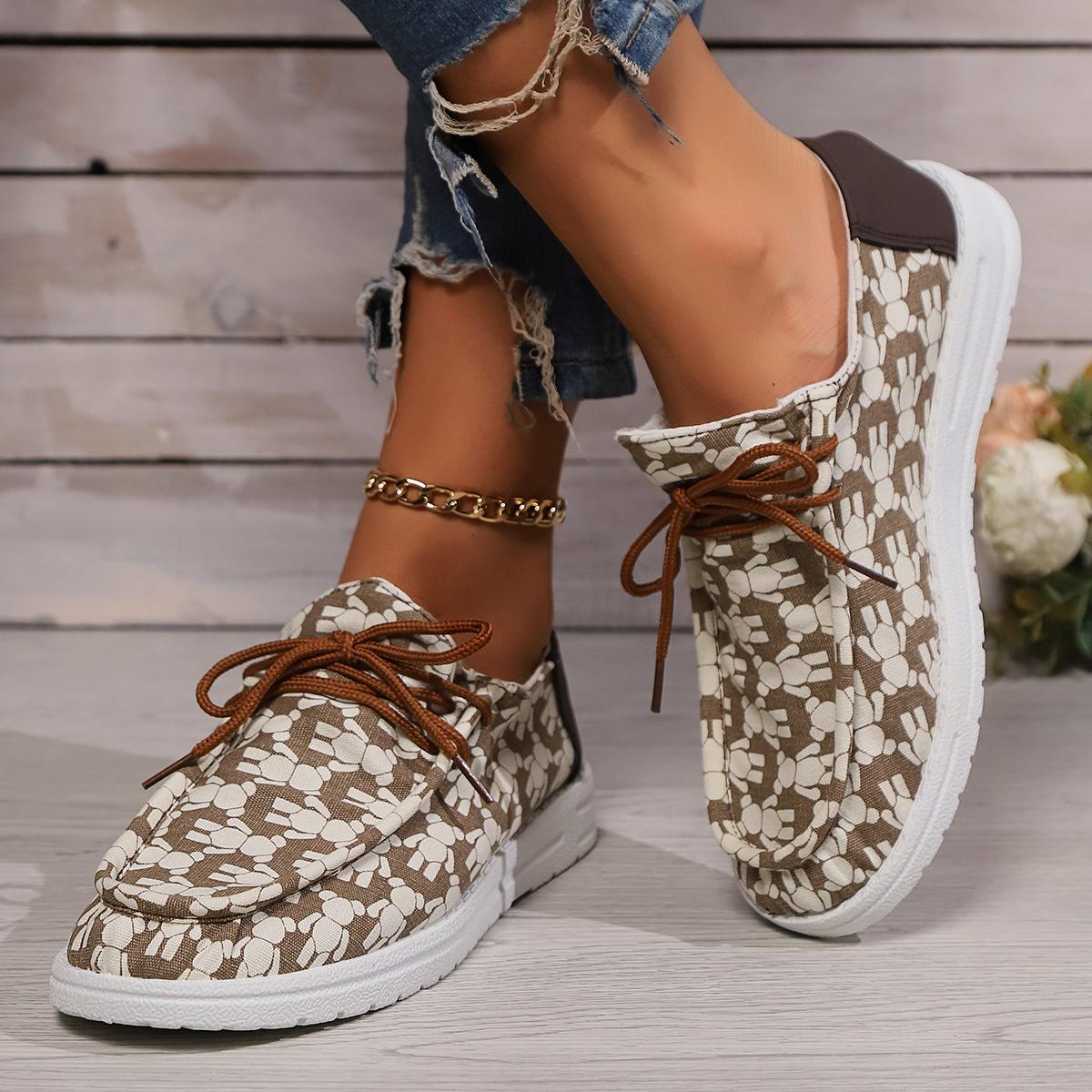 

Мода 2024 Весна и Осень Повседневные и Удобные Туфли для Бега с Круглым Носком и Перекрестными Ремешками Модные Новые Плоские Туфли на Толстой Подошве для Женщин 42 хаки