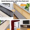 Removable Wood Grain Window Sill Sticker Thickened Self-Adhesive Wallpaper  Kitchen Cabinets