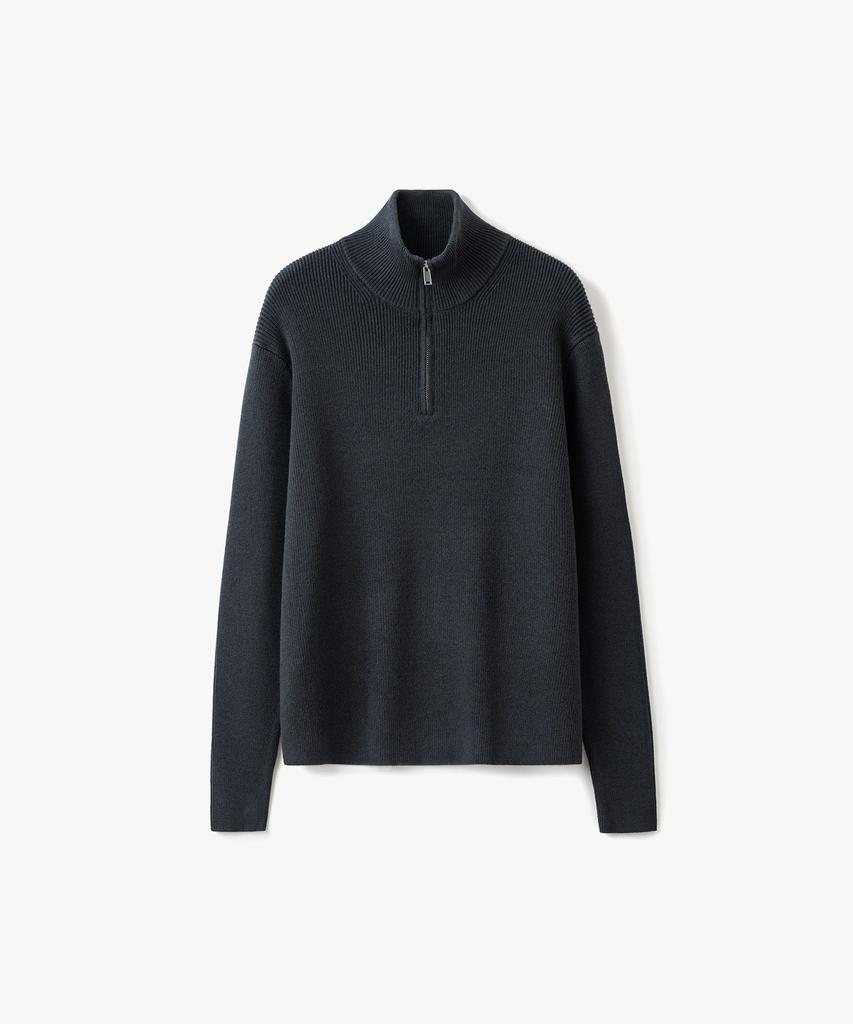COSTUME O’CLOCK Daily Slim Fit Half Zip Knit 6 Color Cooskt076