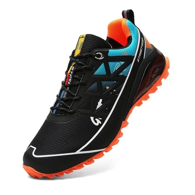

2025 Series High-Quality Outdoor Hiking Shoes Trekking Sport Large Size Men Sneaker 46 помаранчевий