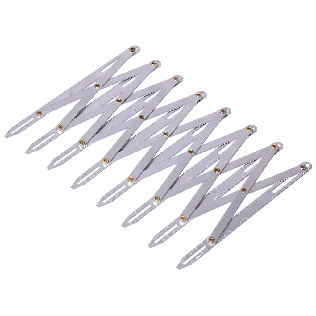 Aluminum Sewing Gauge Adjustable Length Multifunctional Anti Rust DIY Curtain Accessories for