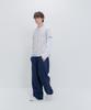 PSSHOPPER [2 Pack] Slub Short Sleeve, Cut-Out Long Sleeve Layered Set [Cocoa, White]