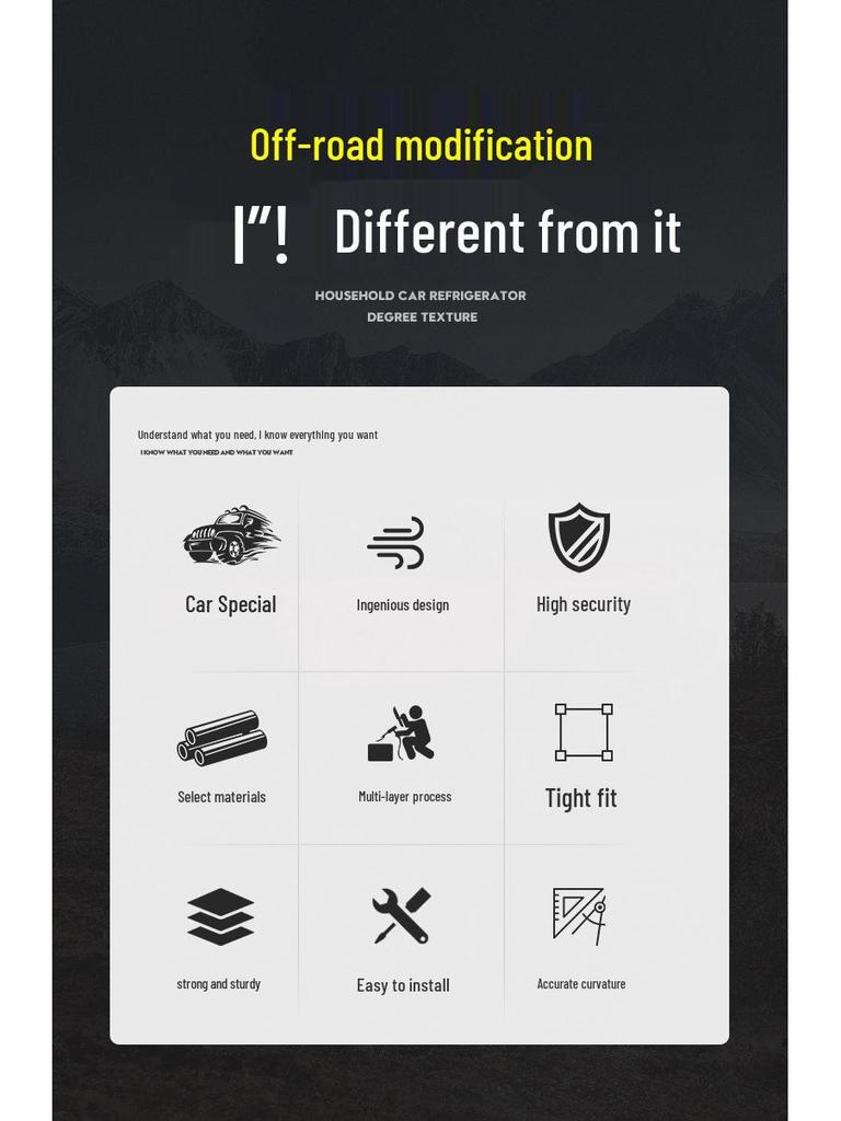 Fits Tank 300: Tailgate Storage Rack & Folding Table Extension for Trunk Off-Road Use