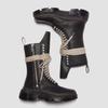 31750001 Rick Owens Dr. Martens 1918 DMXL Kotníková Bota Černá (pánské)