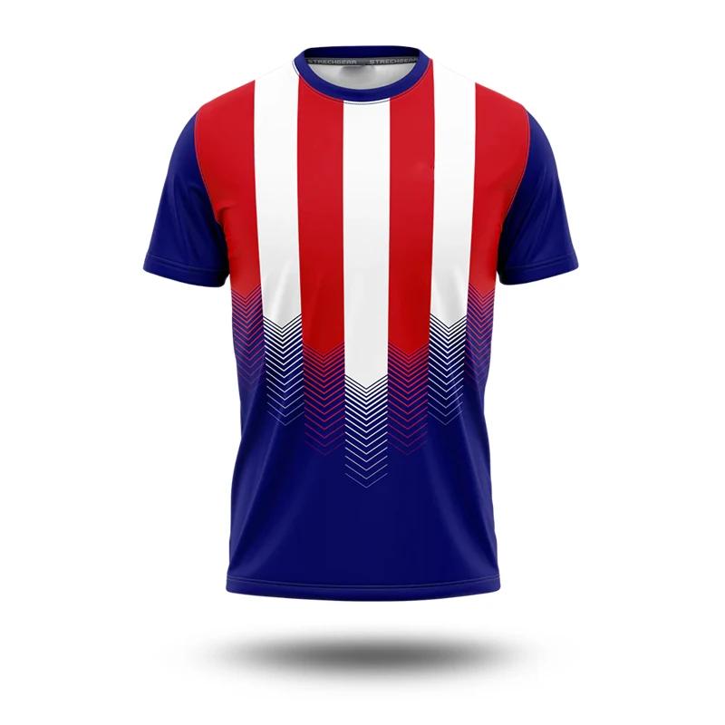 Sommer Mænds 3D Printet Rund Hals T-shirt