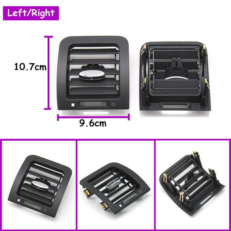 GranTurism GranCabrio GT GC M145 Car Interior Front Rear Central Dashboard Left Right AC Vent Air Vent Panel Cover For Maserati