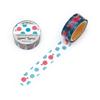 Gakken Staful Gomi Taro Masking Goldfish Run 15mm Goldfish BM04096 Tape, Away, Clear, Wide, Dots,