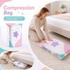 Compression Storage Bags No Vacuum Required - Saving 3D Design for Blankets, Comforters and Clothing