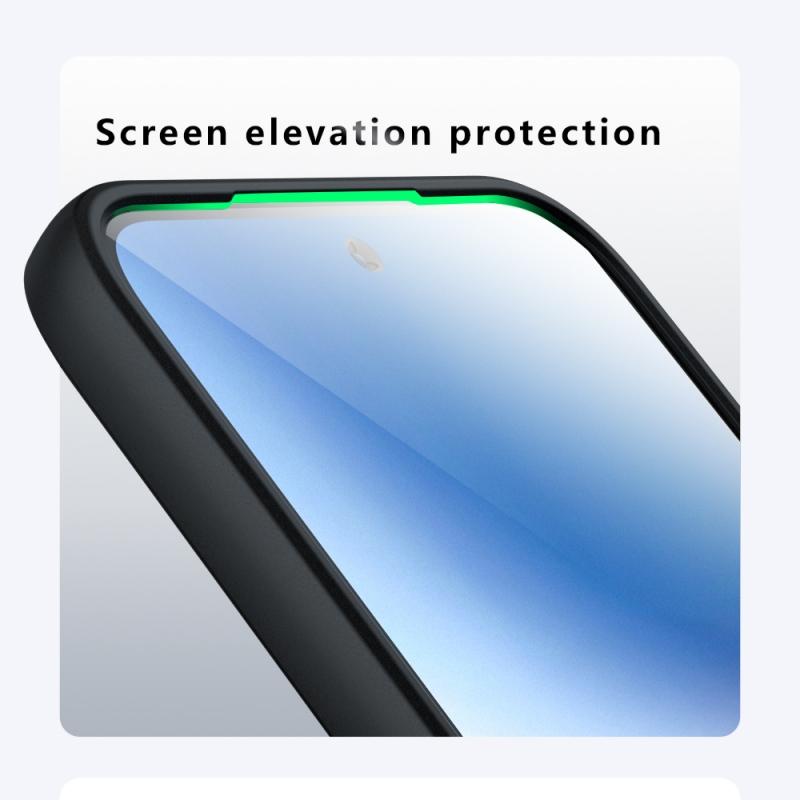 Für Xiaomi Poco F7 Hülle Abdeckung Poco F7 Capa Neu Stoßfestes Handy Bumper Rückseite Panzerung Mattiert Frostig Transparent Für Fundas Poco F7