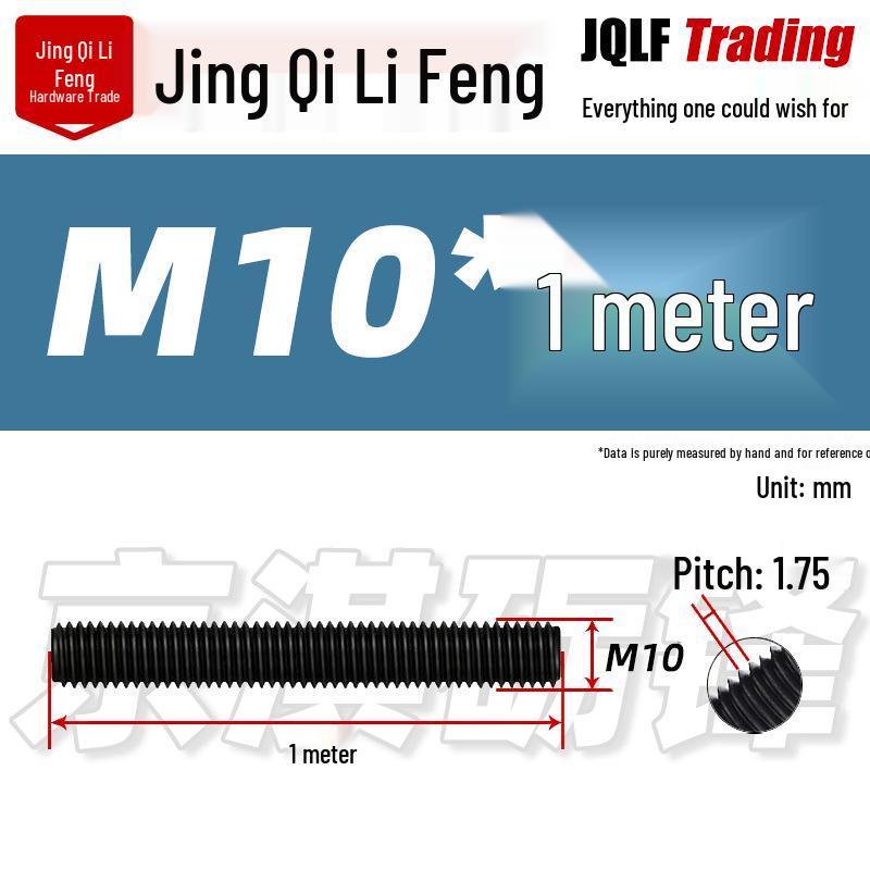 **High-Strength Threaded Rod M6-M48 | Grade 8.8/10.9/12.9 Full Thread Screw Bar**