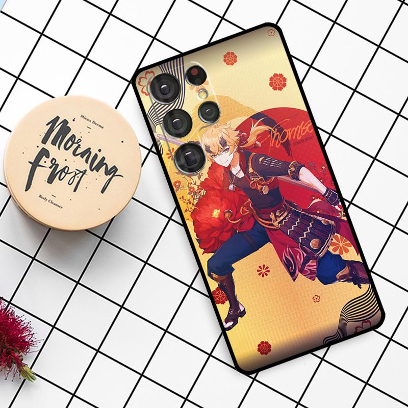 Genshin Impact ThoMa Case For Samsung Galaxy S24 FE S20 FE S21 S22 S23 S24 S25 Ultra S9 S10 S25 Plus Phone Cover