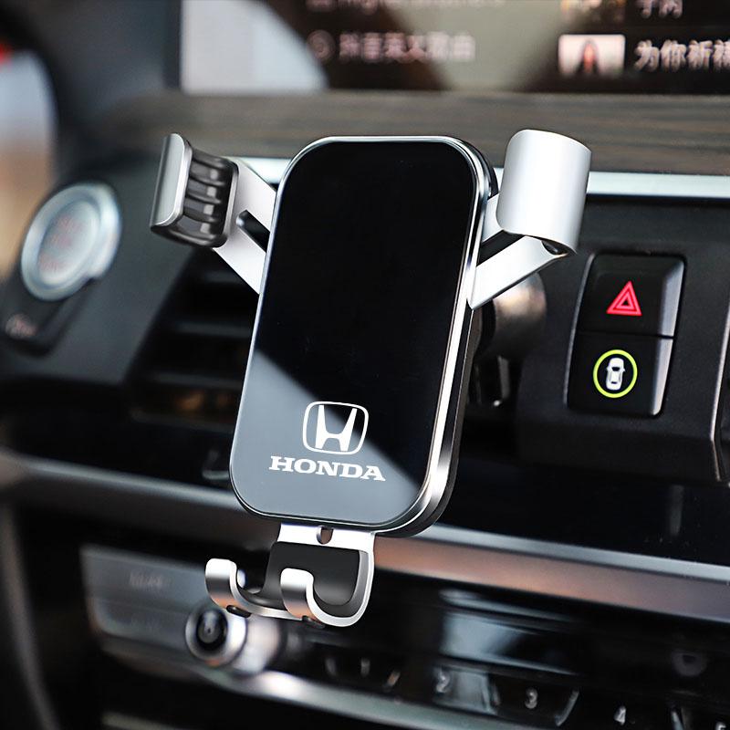 Car GPS Bracket Gravity Type Mobile Phone Holder Accessories For Honda Civic Fit Jazz Accord Pilot CRV Odyssey Passport City HRV AS9