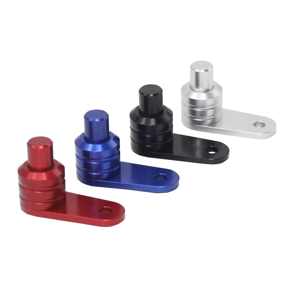 Motorcycle Parking Brake Switch, NSS Forza Brake Clutch Lever Lock, NMAX 155 and More Made of Aluminum Alloy (Red)