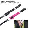 Swing Trainer Golf Swing Correction Golf Grip Trainer Attachment Gesture Alignment Training Aids