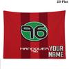 Hannover 96 Custom Name Wall Tapestry Aesthetic Wall Hanging Printed Fabric Blanket Decorative Tapestries for Bedroom Living Room Home Decor