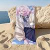 Video Game Honkai Star Elysia Beach Towel For Beaches Yoga Studios Gyms Hot Springs Swimming Pools And Picnics