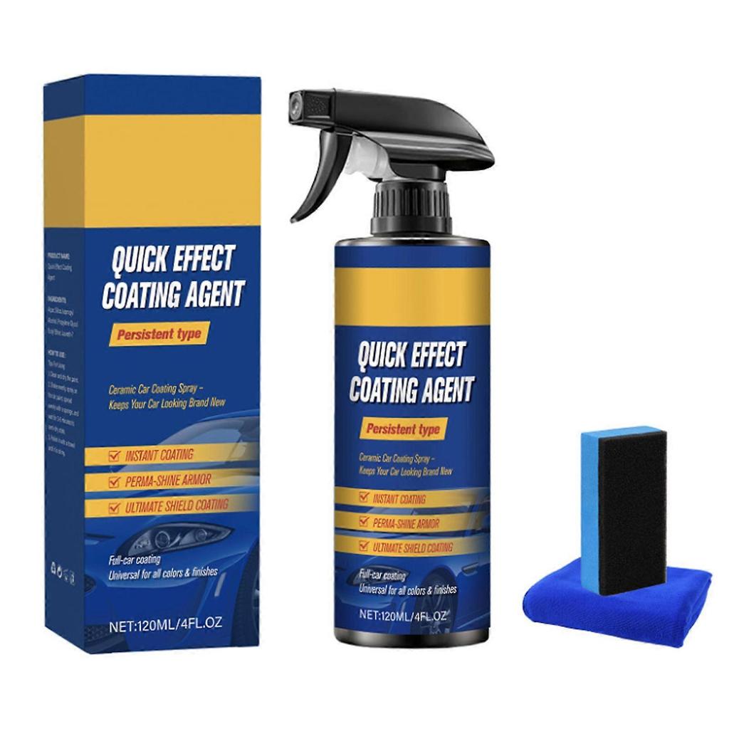 120ml Advanced Car Coating Spray, Multi-functional Quick-Acting Car Wax Polish For Car And Motorcycle