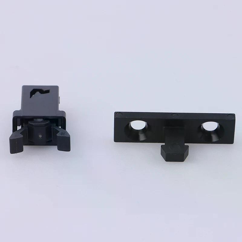 10Pcs Black White PR-001 Small Door Lock Switch Lock For MS Air Conditioner Set Top Box TV EVD DVD Door Cover