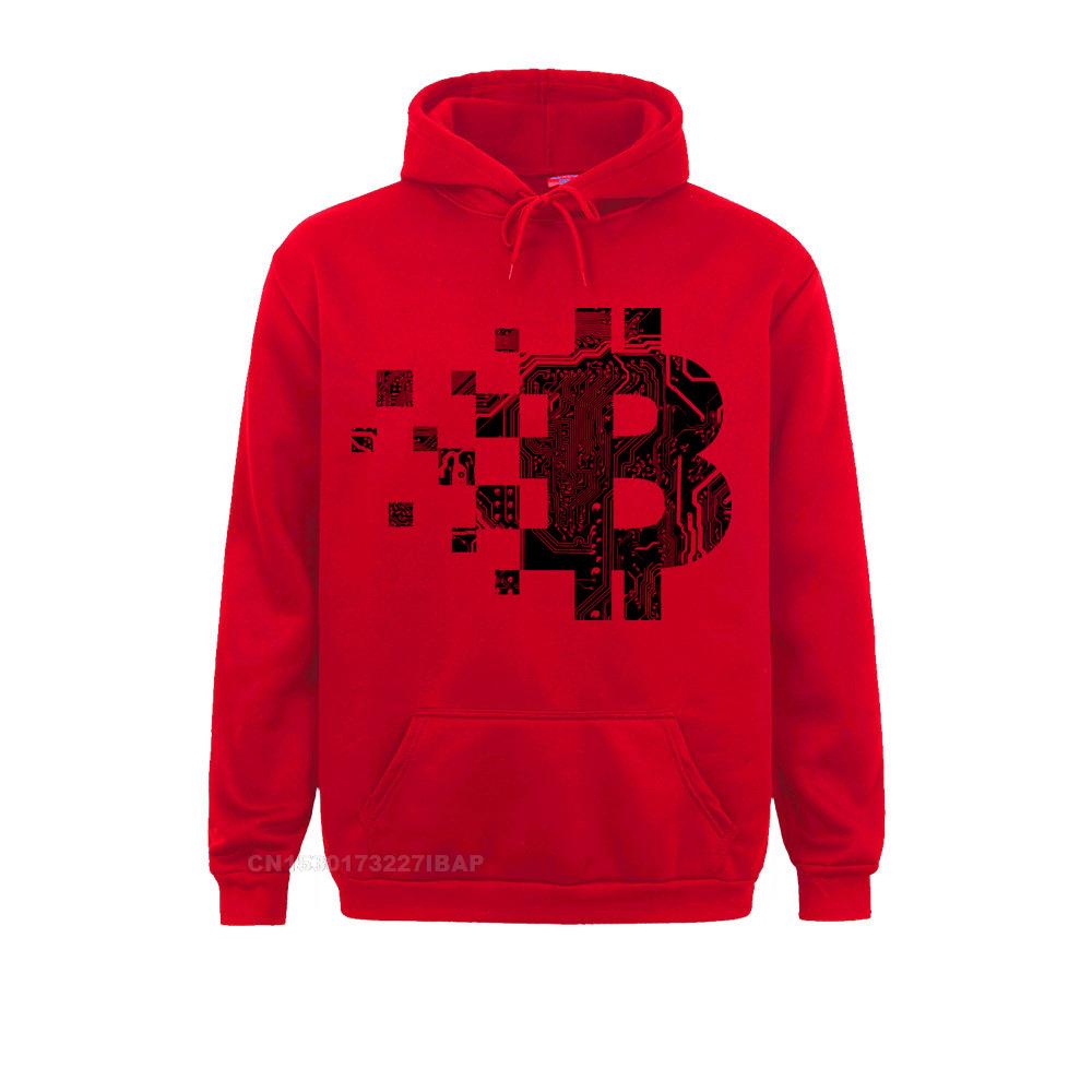 Herren Casual Pullover Bitcoin BLOCKCHAIN LEITERPLATTE Design Hoodie Bio-Baumwoll-Hoodie Erwachsene Für Herren