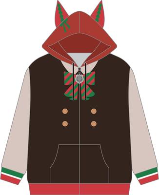 TV-Anime "Uma Musume": Pretty Derby Staffel 2" Vollfarbiger Hoodie Nice Nature