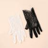 1Pairs Breathable Women Lace Gloves Mesh Bridal Gown Mittens New Dance Gloves  Clothing Accessories