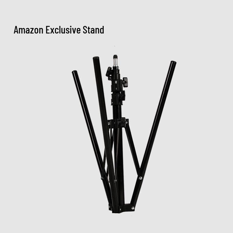1.6m Mobile Phone Live Broadcast Light Stand & 2m Foldable Tripod