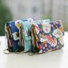 Canvas Cartoon Totoro Katze Gedruckt Hund Damen Faltbare Kurze Geldbörse Organizer Niedliche Mini Geld Schlüssel Tasche Münzbeutel für Kinder