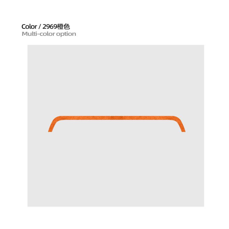 Italy Suede Overlay Interior Cover for Zeekr 001 2024 2025 Car Central Control A/C Air Outlet Frame Trim Strip Stickers