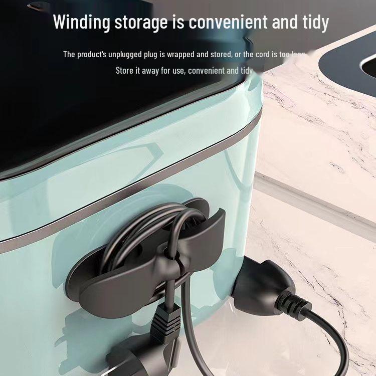 Self-Adhesive Cable Organizer Clip for Earphones, Plugs, and Data Cables