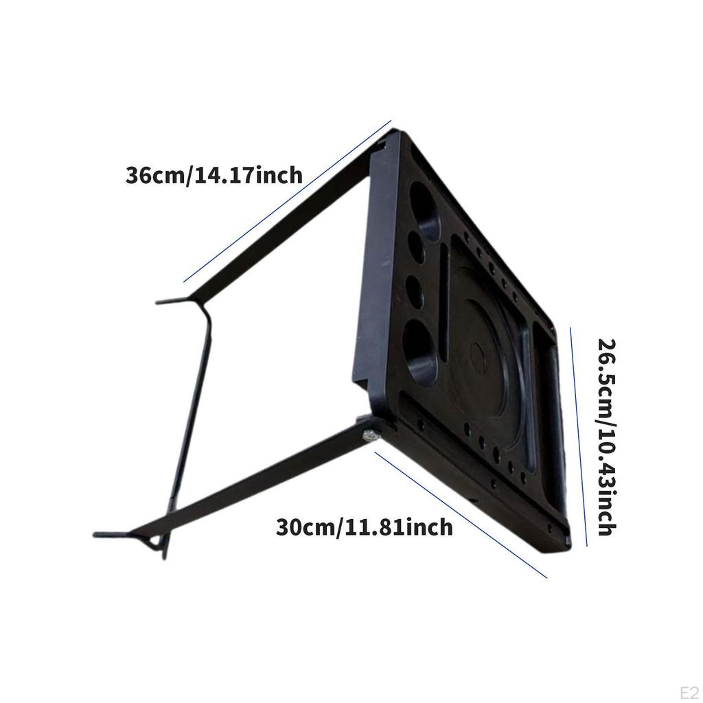 Ladder Work System Tray Attachment Sturdy Painters and Tools Stable Multipurpose Anti Slip