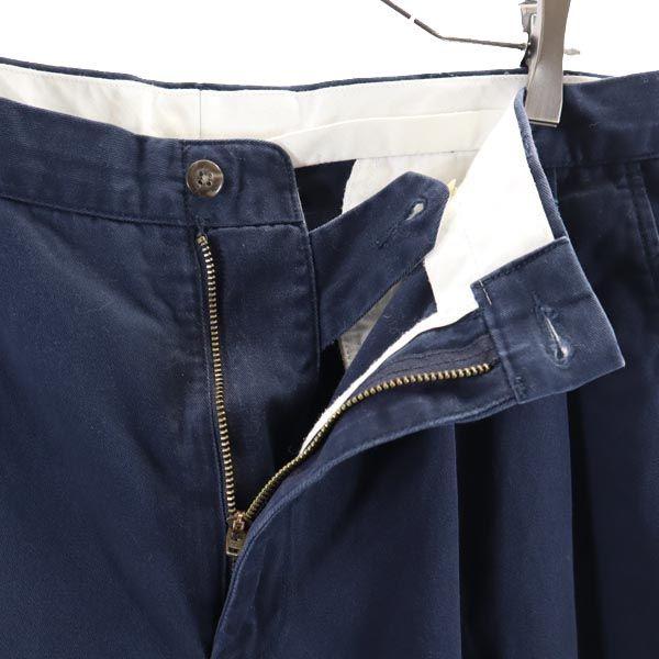 Polo by Ralph Lauren 90s Old Slacks pants w36 Navy Men's Used