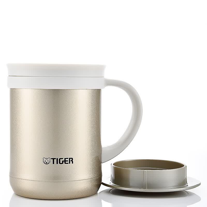 Tiger Stainless Steel Office Mug with Tea Filter