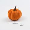 Aksamitne Sztuczne Dynie Ozdoby Halloweenowa Impreza Kolacja Dziękczynna Dekoracja Stołu Jesień Jesienna Domowy Rękodzieło DIY Wianek