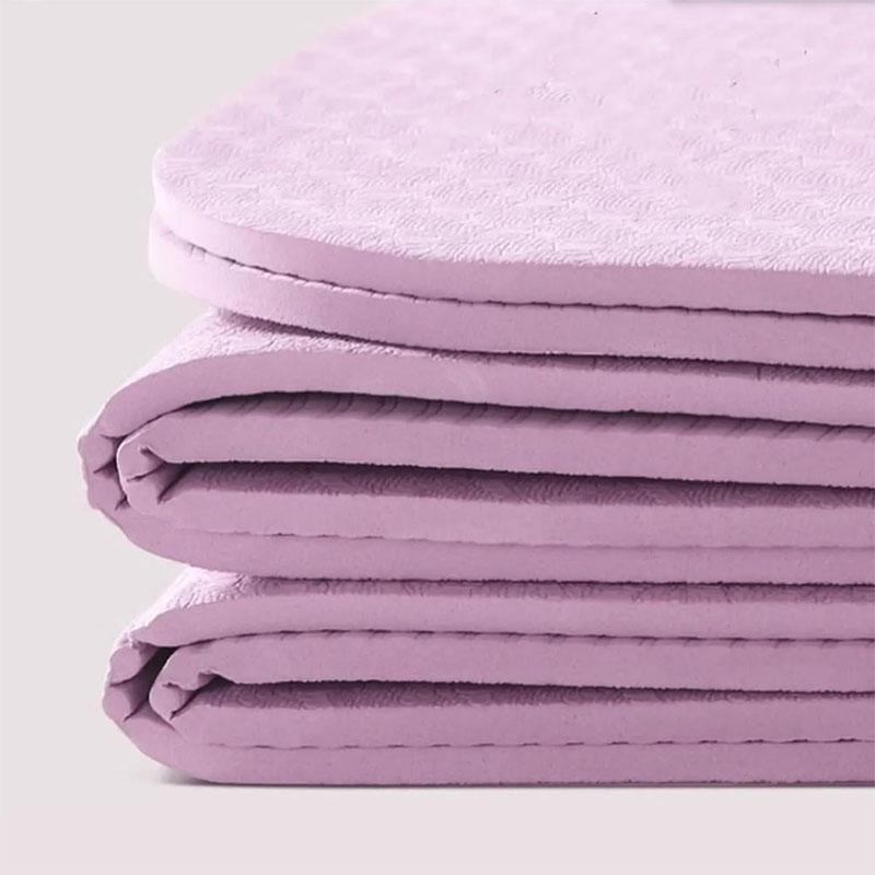 Foldable Yoga Mat - Portable Thickened Non-Slip Fitness & Home Floor Mat, Anti-Slip Nap Mat for Students & Kids