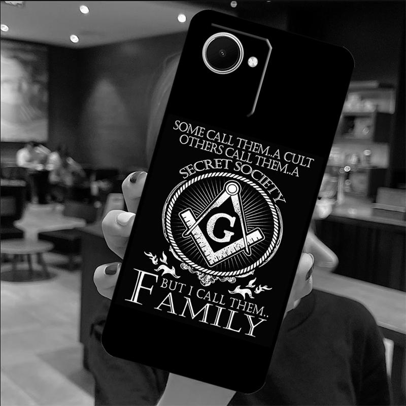 

Free And Accepted Masons Case For Realme C75 C67 C61 C55 C53 C51 C21Y C25S 10 11 12 13 14 Pro Plus GT 6T 6 5 GT7 Pro Realme 14 Pro Plus