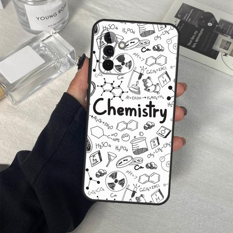 Vintage Chemistry Laboratory Case For Samsung Galaxy A06 A16 A26 A36 A56 A53 A32 A52 A33 A13 A55 A35 A15 A14 A34 A54 A17