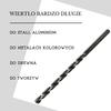 Wiertło bardzo długie hss 12x480 mm - nwkp-3. din 1869. wiertła do stali.