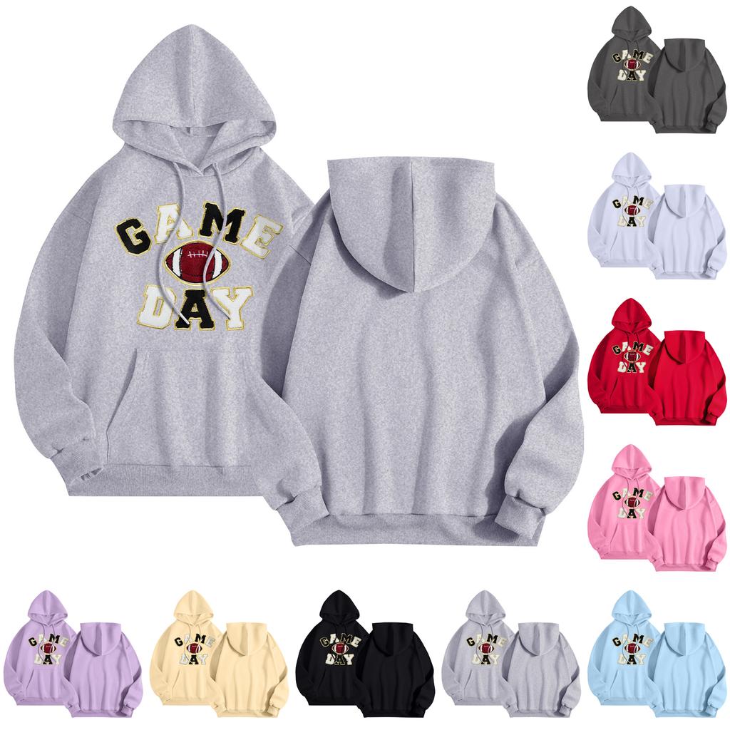 Women's Fashion Daily Versatile Casual Sweatshirts Long Sleeve Top Sweatshirts