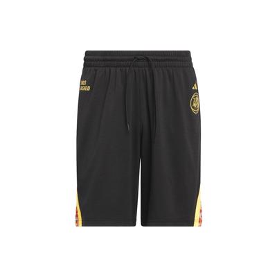 Selecione Estampa Padrão Colorblock Calções de Basquetebol Masculinos Parte Inferior Preto IS0607