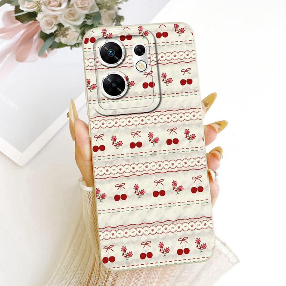 For Infinix Zero 30 4G 5G X6731 X6731B Fashion Dusk Beach Painting Phone Case For Infinix Zero30 Soft Silicone Covers Bumpers