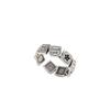Adjustable Copper Trendy Smiley Face Ring For Women Retro Geometric Design Perfect Fashion For