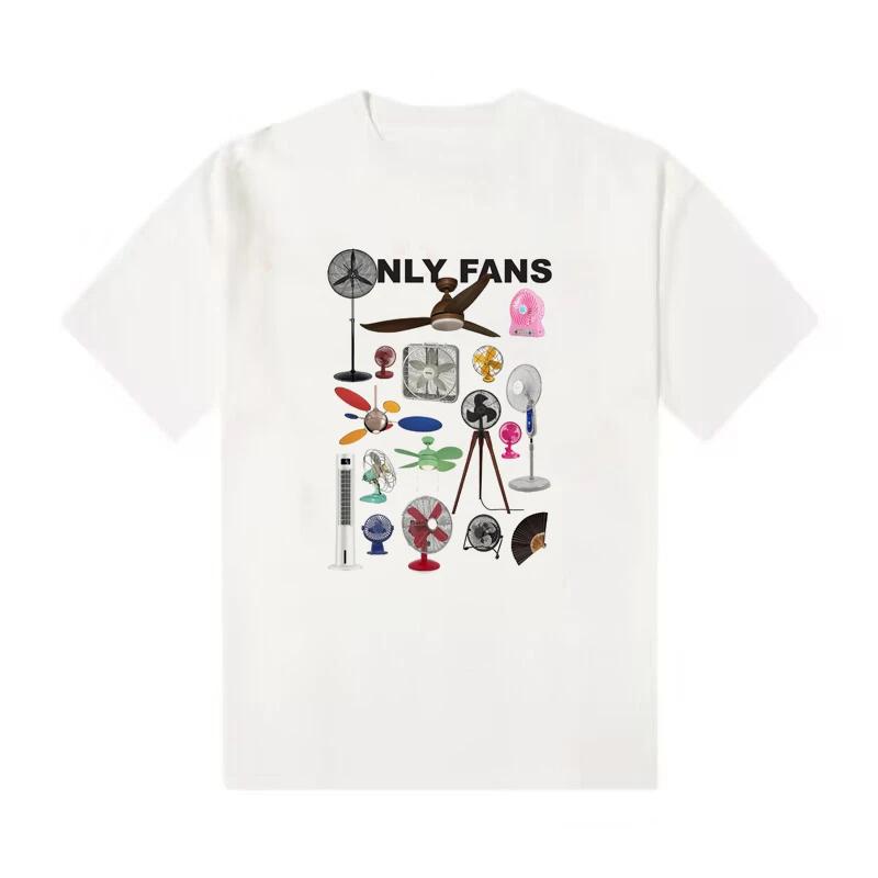 

Only Fans Graphic Tops Tees Summer New Female Tshirts Harajuku Short Sleeve Loose Casual Vintage Tops Women O Neck Casual Tees S